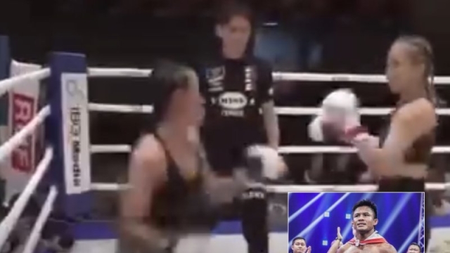 บัวขาว โพสต์ช็อตเดือด !! วินาที “พญาหงส์ บัญชาเมฆ” โค่นแชมป์ RISE QUEEN คาเวทีญี่ปุ่น