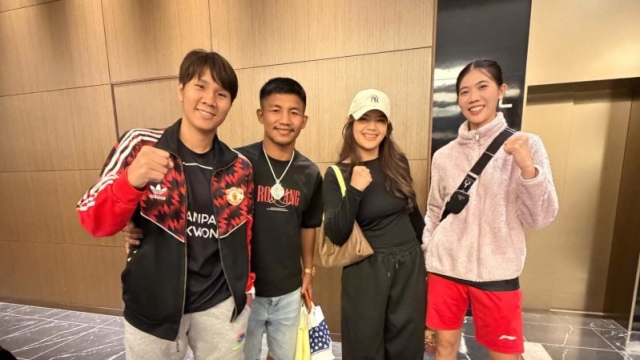 ฮือฮา !! “น้องเทนนิส” เทควันโดหญิงเบอร์ 1 ของโลก โพสต์ภาพพร้อมแคปชั่น โผล่เชียร์ “รถถัง” ติดขอบเวที