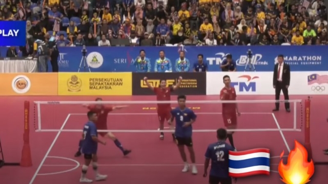 สร้างตำนานบทใหม่ !! ทีมเดี่ยวชาย ตะกร้อทีมชาติไทย จารึกประวัติศาสตร์คว้าแชมป์โลก 15 แต้มครั้งแรก