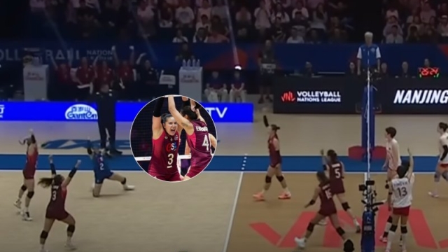 ไทยโด่งดังทั่วโลก !! Volleyball World โพสต์ช็อตทึ่ง “ทัพวอลเล่ย์บอลหญิงทีมชาติไทย” ดวลเดือดทีมชาติจีน ทำอึ้งกันทั้งสนาม