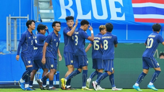 เกมอย่างเดือด! ทีมชาติไทย U23 ยิงขึ้นนำ เกาหลีใต้ หลังจากนั้น 6 นาทีโดนคืนเร็ว
