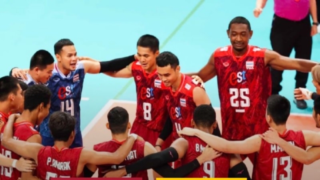 ฟรีทีวีถ่ายทอดสด 2 ช่องทางชม !! “วอลเลย์บอลชายทีมชาติไทย” ปะทะ ทีมชาติเมียนมา