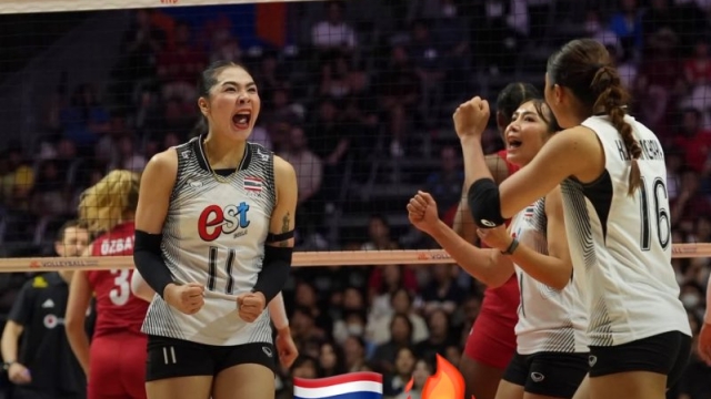 เปิดโฉมผู้เล่นทำแต้มสูงสุด !! หลังเกม “วอลเลย์บอลหญิงทีมชาติไทย” ดวลเดือดท็อป 3 ของโลก