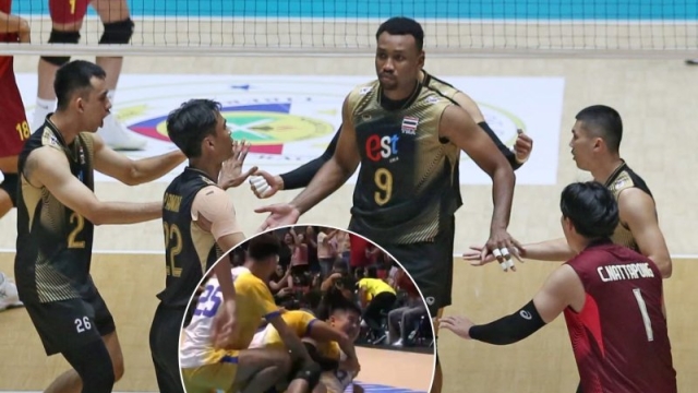 เขมร แทบร้อง !! บทสรุป “วอลเลย์บอลชายทีมชาติไทย” ปะทะเดือด ทีมชาติกัมพูชา รอบรองชนะเลิศ