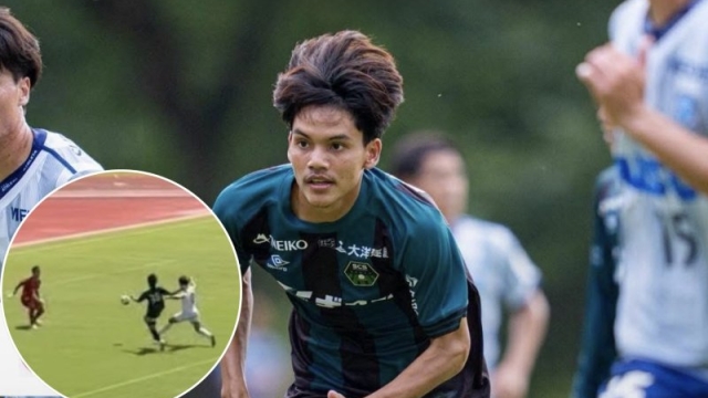 ธนาวุฒิ โพธิ์ชัย กด 2 ประตูประเดิมทีมญี่ปุ่นนัดแรก