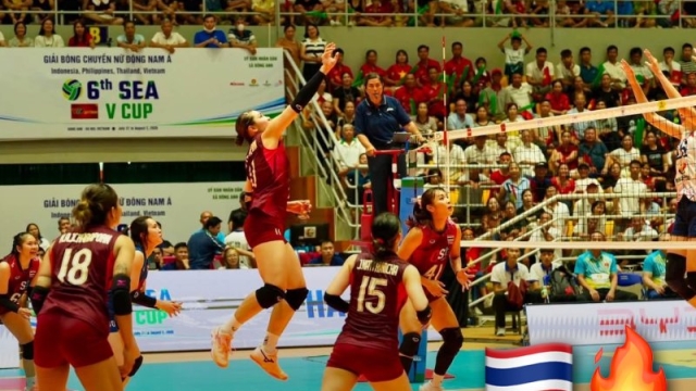 4 สาวไทย กระหึ่มเวียดนาม !! คว้ารางวัลใหญ่ หลังพา “ทัพวอลเล่ย์บอลหญิงทีมชาติไทย” ผงาดแชมป์ SEA V Cup 2026 สนามแรก