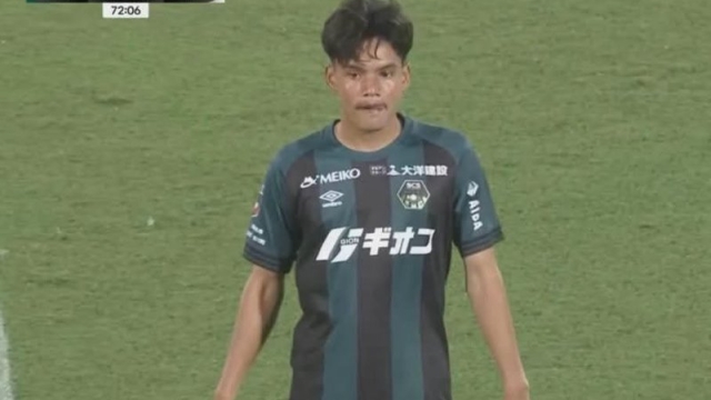 อีกหนึ่งแข้งไทยประวัติศาสตร์ !! ธนาวุฒิ โพธิ์ชัย ประเดิมเกมแรกบนเวทีญี่ปุ่น