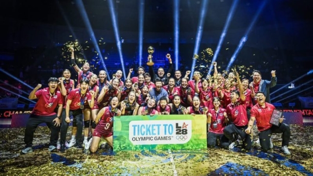 สมาคมกีฬาวอลเลย์บอลแห่งประเทศไทย แถลงการณ์ หลัง “ทัพวอลเล่ย์บอลหญิงทีมชาติไทย” คว้าตั๋วโอลิมปิก 2028 ครั้งแรกในประวัติศาสตร์