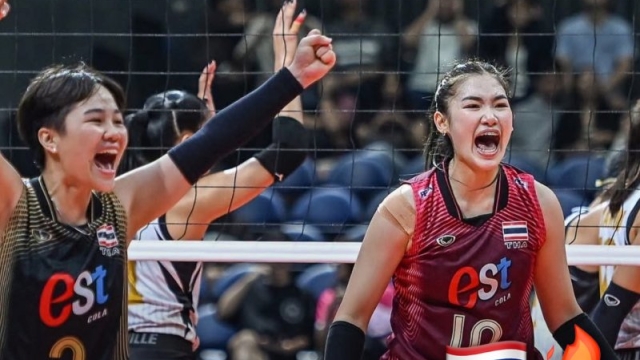 ไทยช็อกเจ้าภาพ !! Creamline โดน “วอลเลย์บอลหญิงทีมชาติไทย” พลิกแซงอัดคาบ้าน