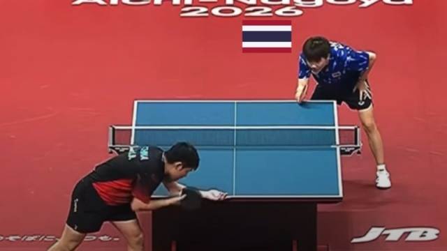 โด่งดังทั่วแผ่นดินมังกร !! ช่องดังทีวีจีน เผยช็อตวินาทีสุดช็อก ปิงปองไทยวัยเพียง 16 ปี โค่นมือ 1 ของโลก