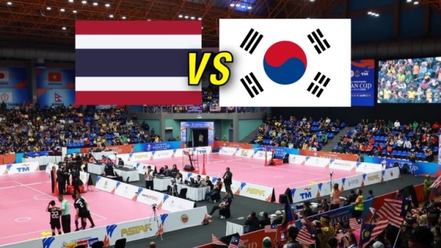 แมตช์นี้ห้ามพลาด !! ชมฟรี 2 ช่องทางถ่ายทอดสด “ตะกร้อทีมชาติไทย” ปะทะ เกาหลีใต้ เอเชียนเกมส์ 2026 รอบชิงชนะเลิศ  