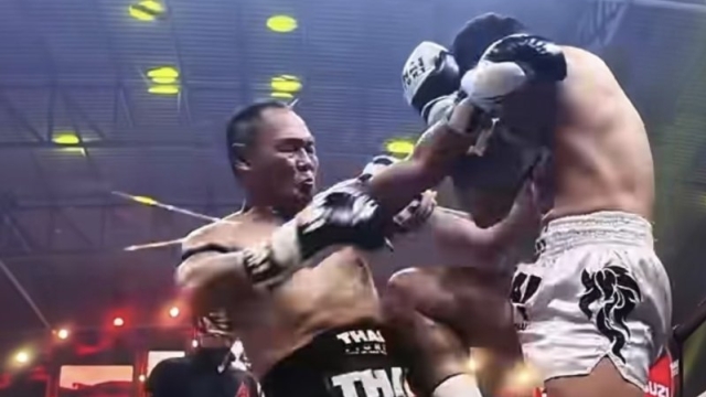 Thai Fight เผยช็อตเดือด !! “แสนชัย ยอดมวยแห่งสยาม” ประเคนทั้งหมัดเข่าศอกครบชุด ล้มทั้งยืนกลางเวที