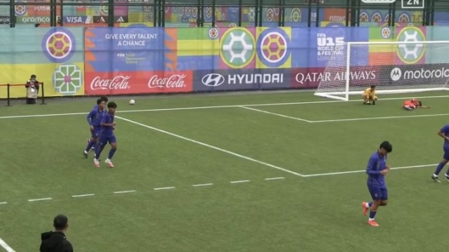 อัฟกานิสถาน สุดช็อก !! โดน “ทีมชาติไทย” ตีเสมอ 3-3 ศึกฟุตบอลโลก U15