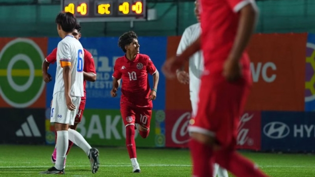 สุดช็อก !! “ทีมชาติไทย” โดนยิงนำห่าง 5-0 ศึกฟุตบอลโลก U15